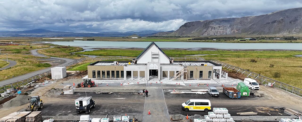 Soll noch in diesem Jahr fertig gestellt sein: die neue Kirche im isländischen Selfoss, die den Namen "Heilig Kreuz" tragen wird. Foto: Ivan Sovic