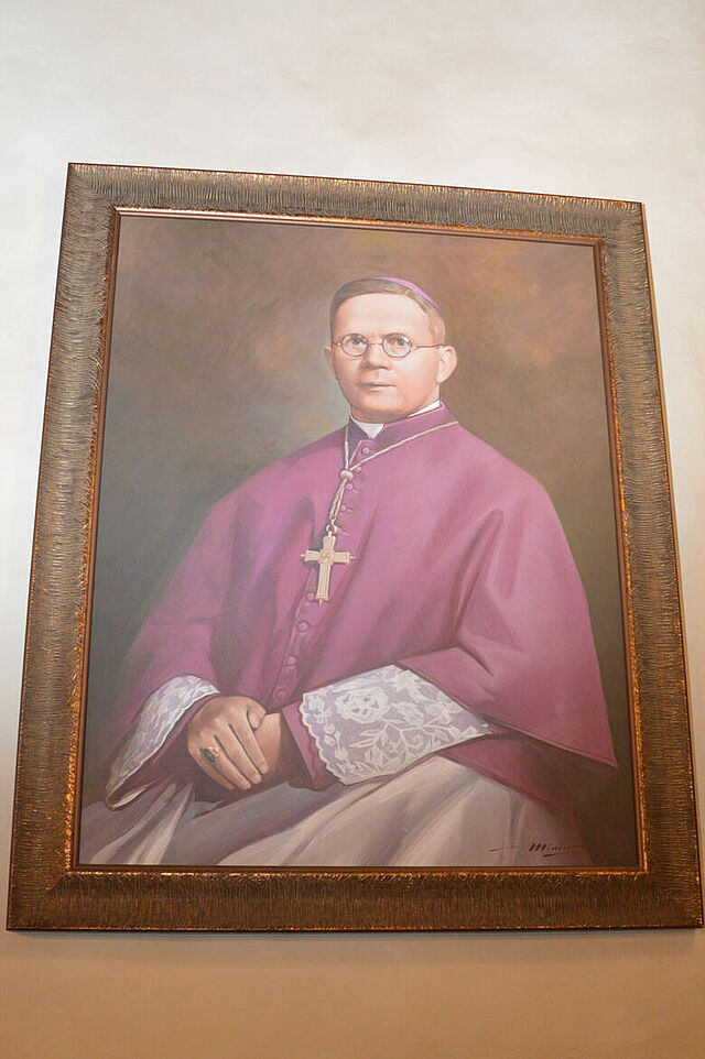 Gemälde von Erzbischof Eduard Profittlich SJ (Foto: Marius Thöne)