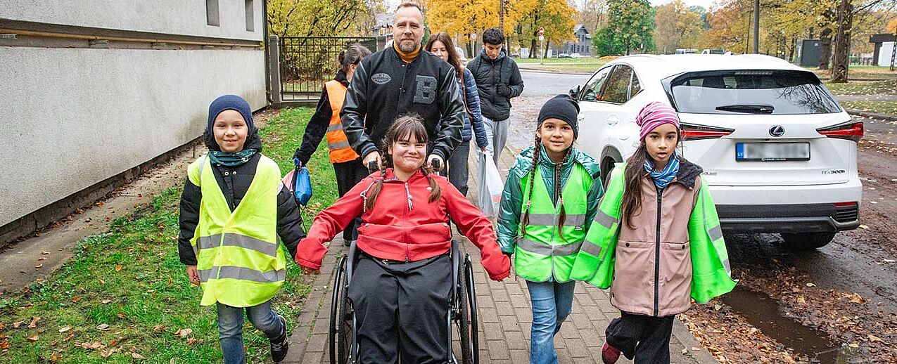 Gemeinsam stark: Caritas Lettland hilft Kindern mit Behinderungen. (Foto: Indulis Jirgensons)