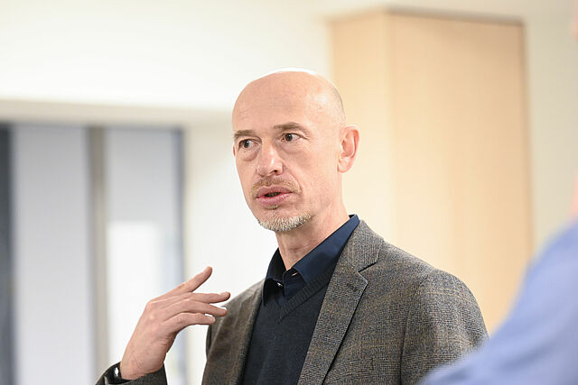 Heino Hövelmann, Geschäftsführer der Getränkegruppe Hövelmann. (Foto: Andreas Buck)