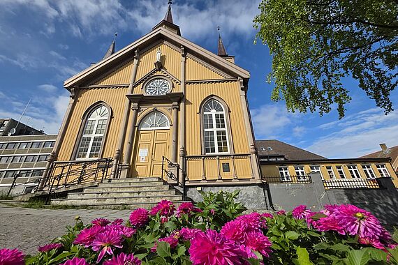 Die Kirche der katholischen Kathedralpfarrei "Unsere Liebe Frau" (Foto: Andreas Kaiser)