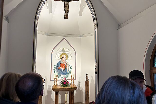 Blick in die St. Liborius Kapelle in Steinhorst. (Foto: Msgr. Georg Austen)
