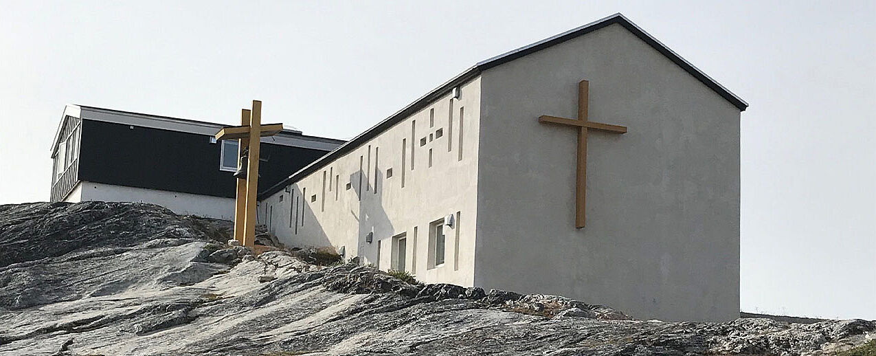 	Die Christus-König-Kirche in Nuuk gehört der einzigen katholischen Pfarrei auf Grönland. (Foto: Georg Austen)