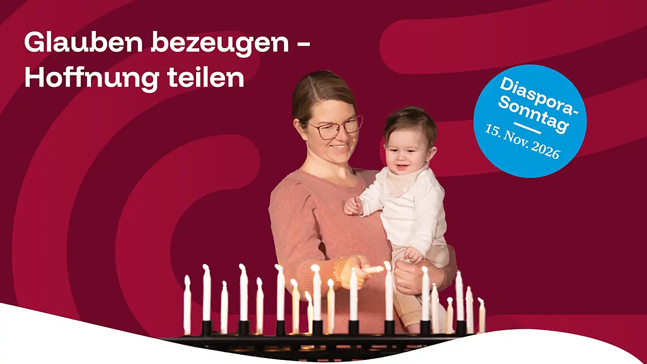"Glauben bezeugen – Hoffnung teilen" unter diesem Leitwort steht die Diaspora-Aktion im Jahr 2026.