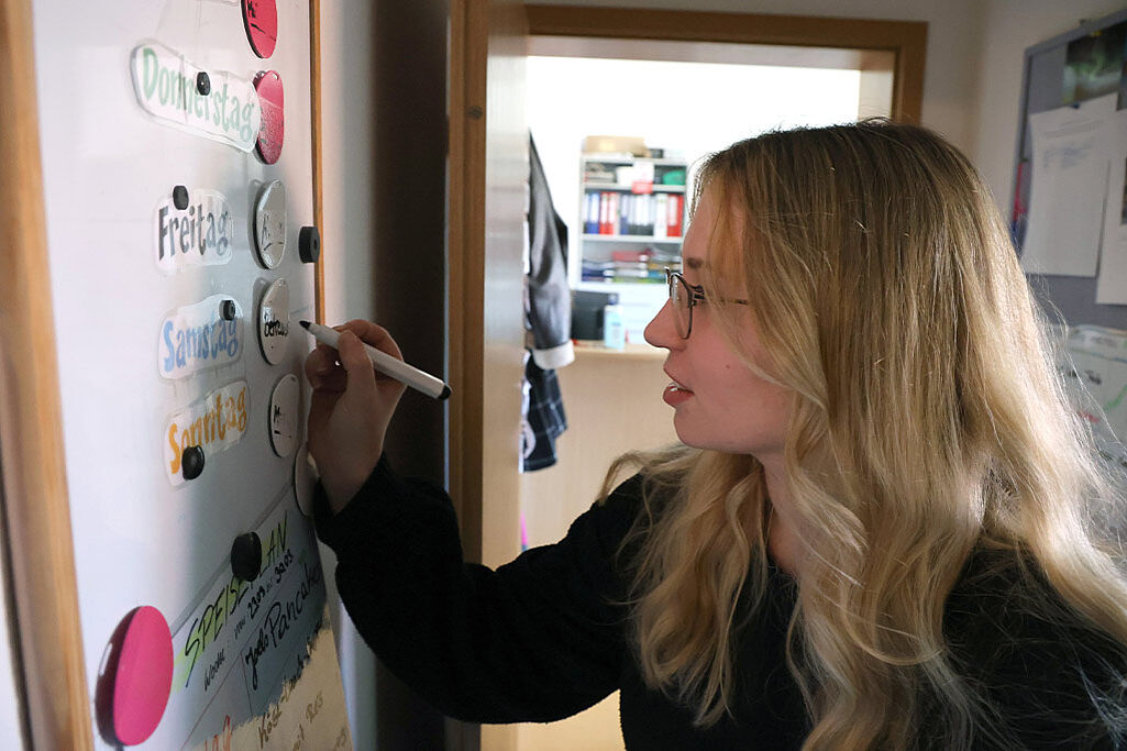 Isabell Viehweg, die Betreuerin der Wohngruppe 2.(Foto: Markus Nowak)