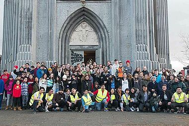 Der Weltjugendtag im Bistum Reykjavik. Foto: Norvell Joseph Salinas