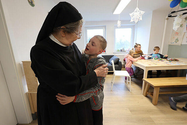 Schwester Theresia widment ihr ganzes Leben den Kindern. (Foto: M. Nowak)