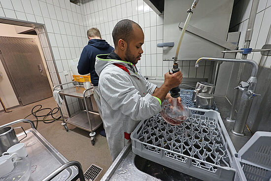 Maximilian Wolf ist einer der Bewohner der Fazenda. (Foto: M. Nowak)