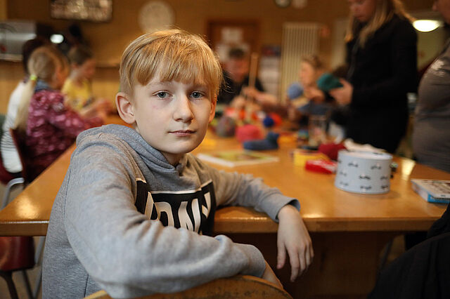 Auch der 11-jährige Levin* kommt täglich zum CaT. (Foto: Markus Nowak)