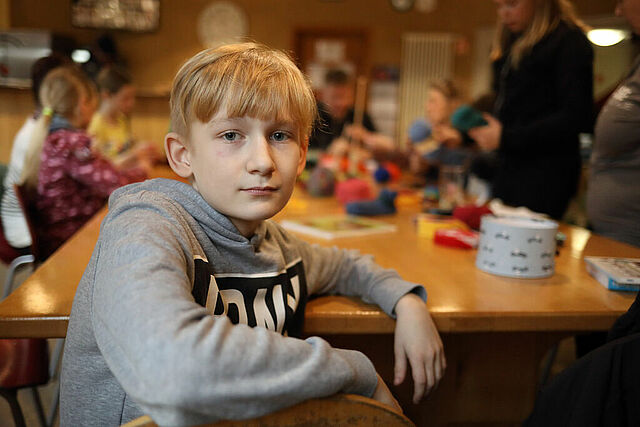 Auch der 11-jährige Levin* kommt täglich zum CaT. (Foto: Markus Nowak)