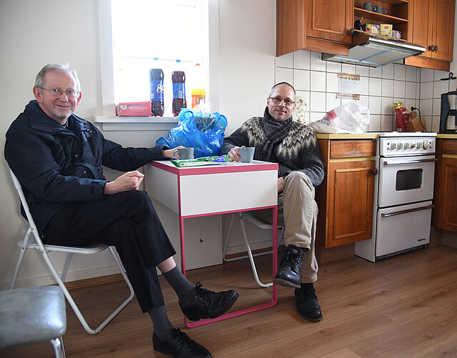 Ragnar träumt von einer eigenen Kirche für die kleine katholische Gemeinde in Selfoss. (Foto: Theresa Meier)