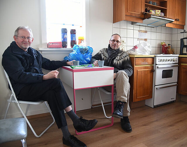 Ragnar träumt von einer eigenen Kirche für die kleine katholische Gemeinde in Selfoss. (Foto: Theresa Meier)