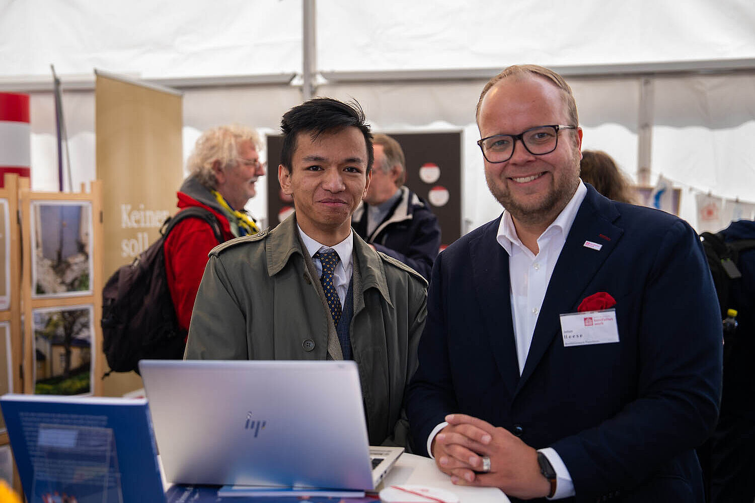 Karl Sukta und Julian Heese
