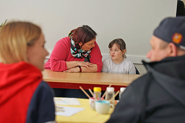 Die Einrichtung bietet ein vielfältiges Programm für Kinder aber auch für junge Mütter. (Foto: M. Nowak)
