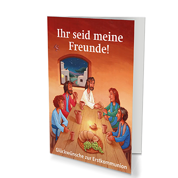 Glückwunschkarte: Ihr seid meine Freunde!
