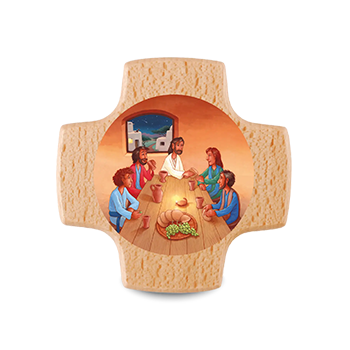 Holzkreuz: Ihr seid meine Freunde!