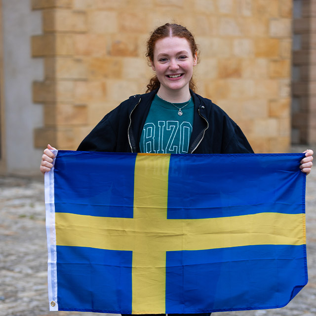 Lea Rebekka Scholz, von September 2025 bis Juli 2026 im St. Birgittenkloster Vadstena, Schweden