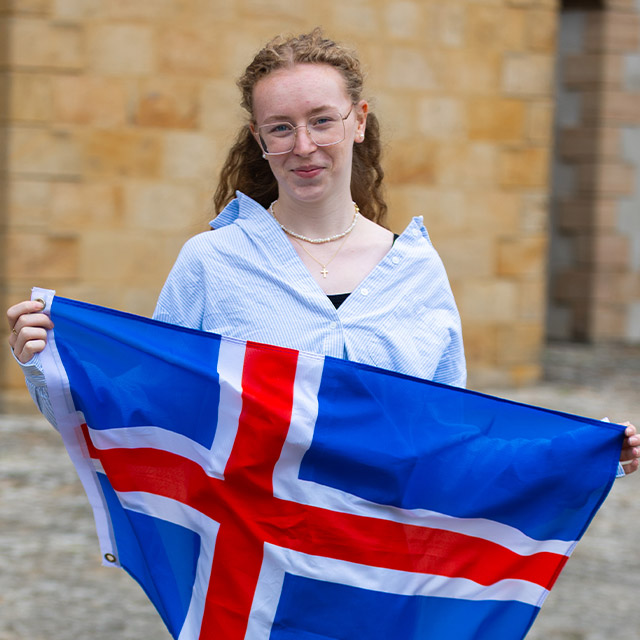 Luisa Maas, von September 2025 bis Juni 2026 im Bistum Reykjavík, Island