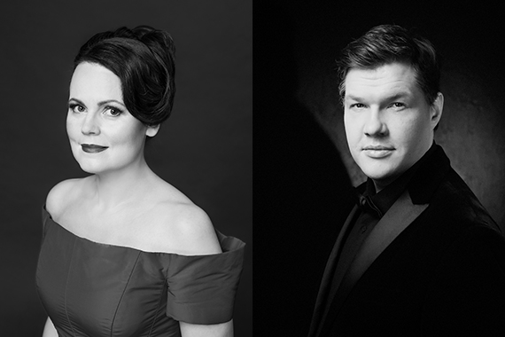 Eine der besten lettischen Opernsängerinnen: Sopranistin Inga Šļubovska Kancēviča. Artjoms Safronovs ist seit 2019 als Solist an der Lettischen Nationaloper. (Foto: privat)