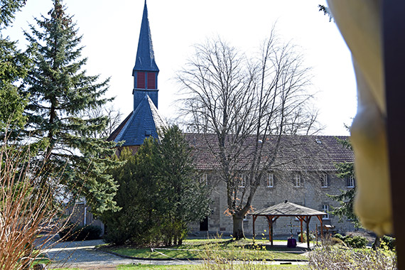 Die Klosterkirche der Franziskaner auf dem Kerber Berg soll zu einer Familienkirche umgestaltet werden. (Foto: Patrick Kleibold)