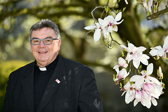 Monsignore Georg Austen ist Geschäftsführer des Diaspora-Kommissariats. Foto: Winfried Hiegemann/Bonifatiuswerk