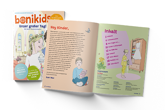 "bonikids" Sonderausgabe für Kommunionkinder 