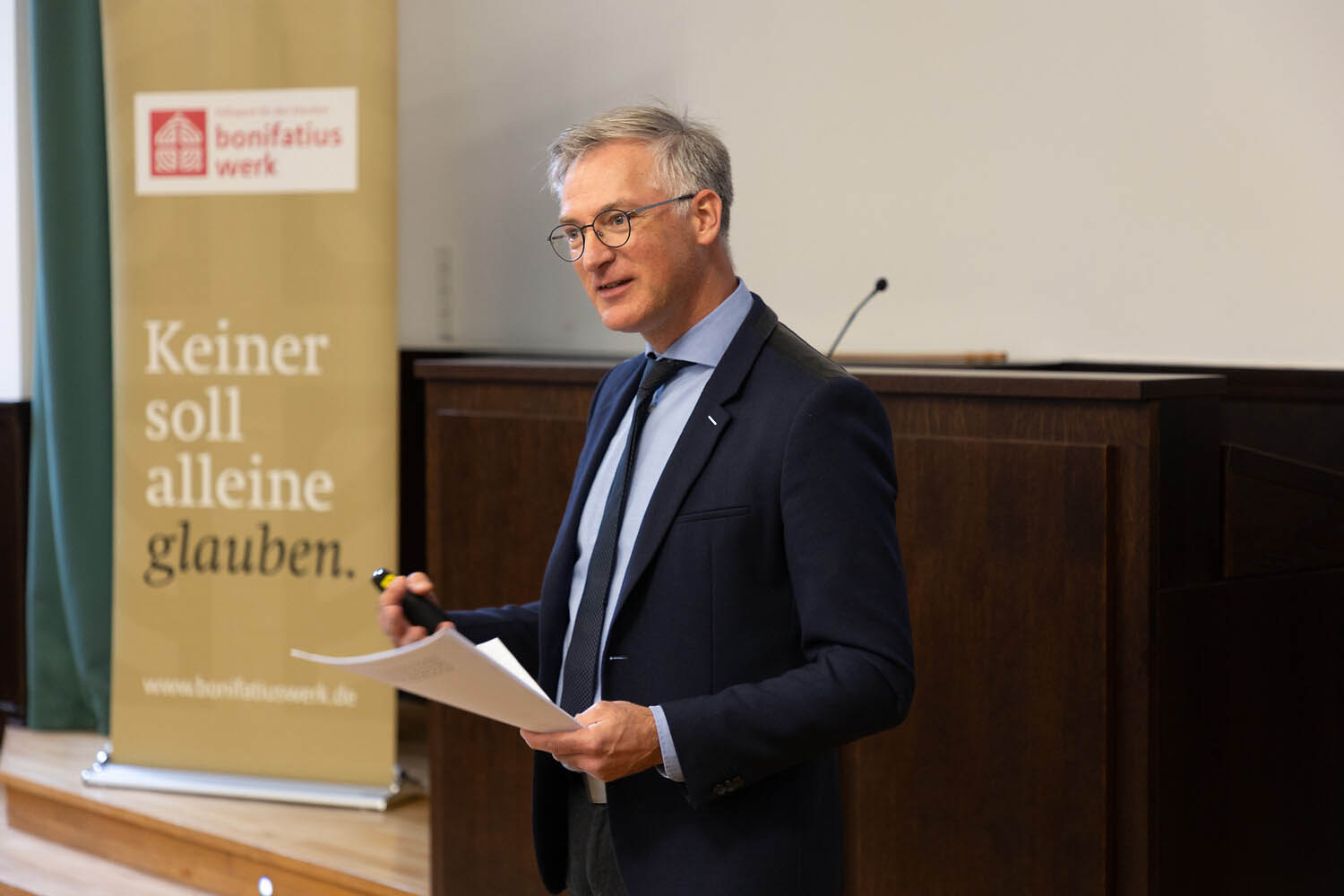 Prof. Dr. Stephan Wahle. Foto: Hartmut Salzmann