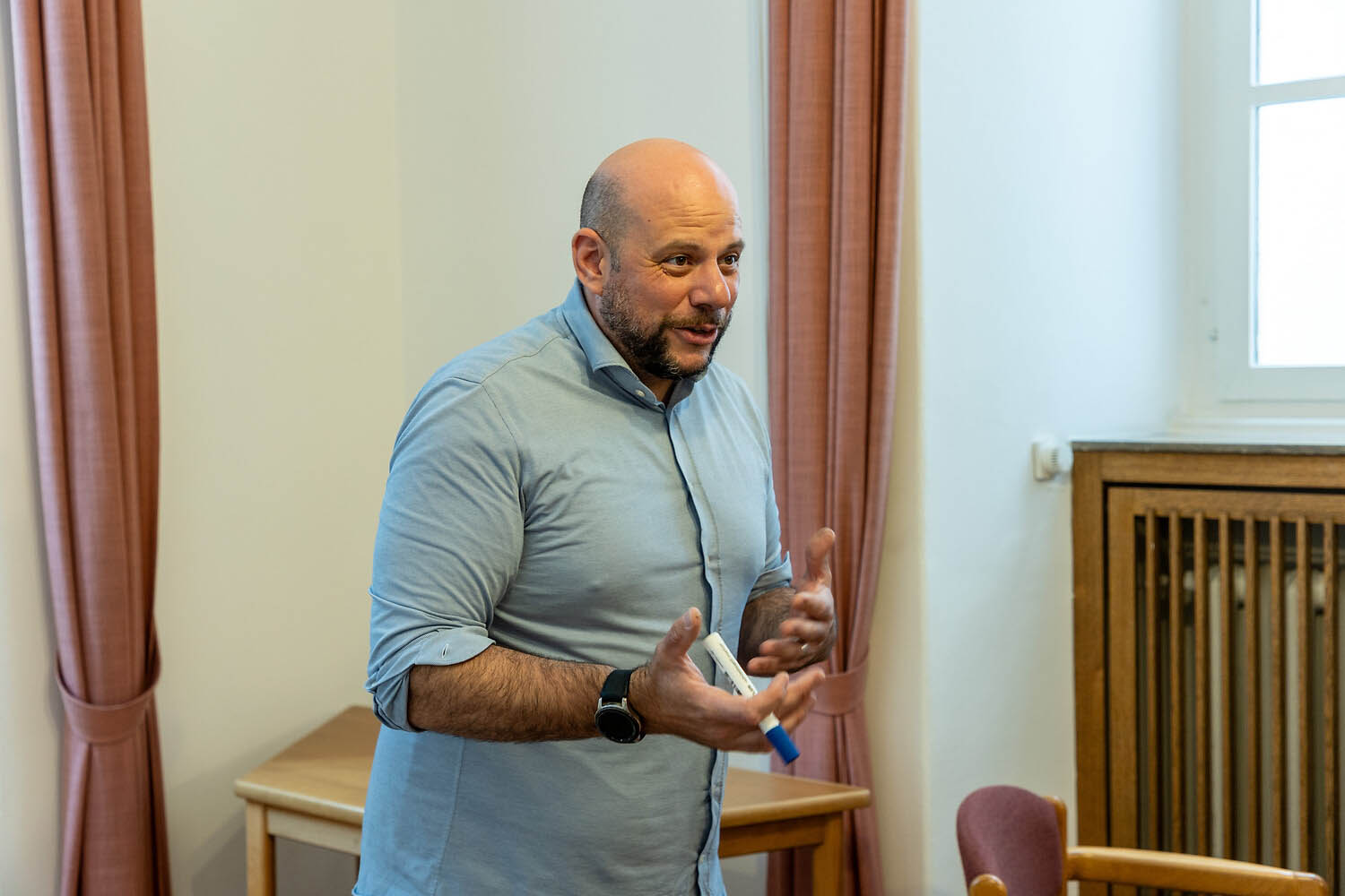 Prof. Dr. Aaron Langenfeld. Foto: Hartmut Salzmann