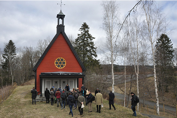 Die Aufnahme zeigt die St.-Olav-Kapelle im Jahr 2016. Mittlerweile ist das Gotteshaus grundlegend saniert worden. (Foto: Patrick Kleibold)
