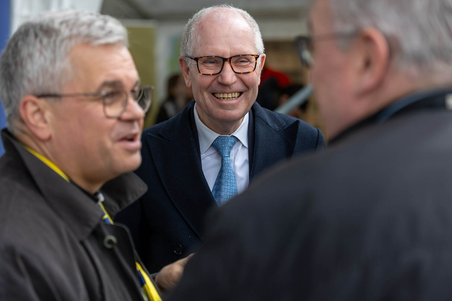 Erzbischof Dr. Udo Markus Bentz und Bonifatiuswerk-Präsident Manfred Müller