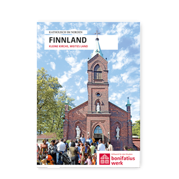Broschüre "Finnland – Kleine Kirche, weites Land" aus der Reihe "Katholisch im Norden"