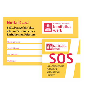 SOS-Aufkleber 