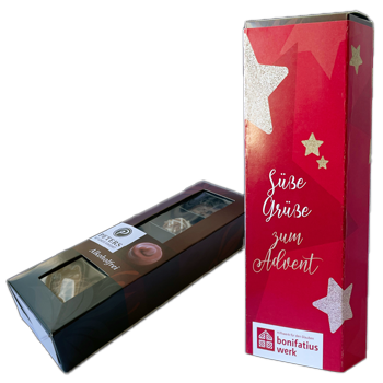 5er-Set Pralinen: Peters Pralinen "Adventsgrüße"