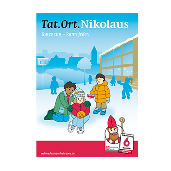 Plakat "Tat.Ort.Nikolaus"