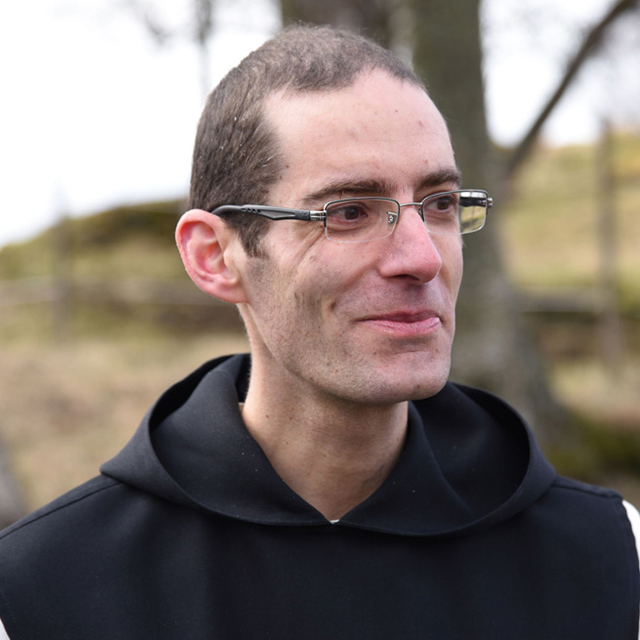 Bruder Arnaud ist sehr dankbar für die Unetrstützung des Bonifatiuswerkes. (Foto: (Foto: P. Kleibold) 
