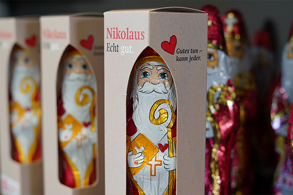 Schokoladennikoläuse von Riegelein (Foto: Jana Goldbach)