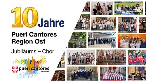 10 Jahre Pueri Cantores Region Ost | Jubiläumschor | "Der Herr wird dich mit seiner Güte segnen", PUERI CANTORES Region Ost